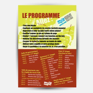 fête des sports programme