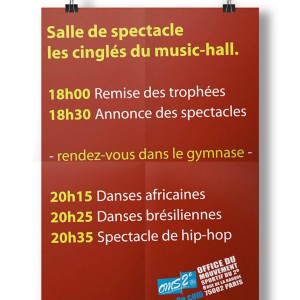 fête des sports signalétique